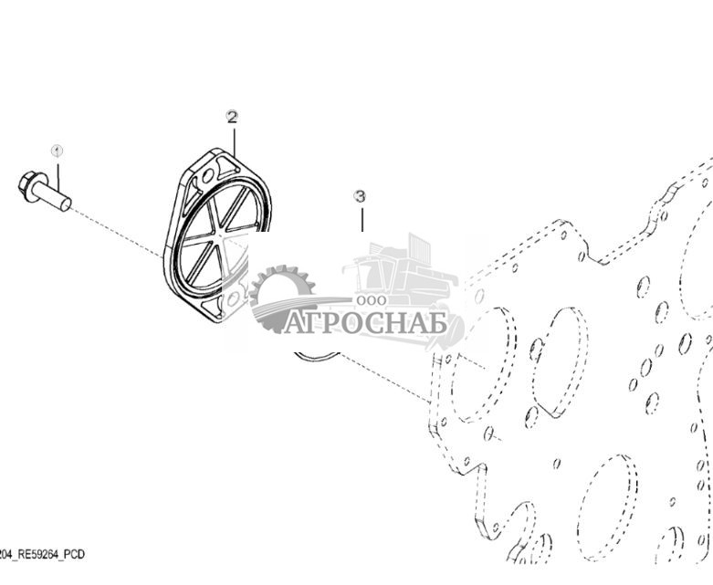 5204 Крышка вспомогательного привода - ST34862 152.jpg